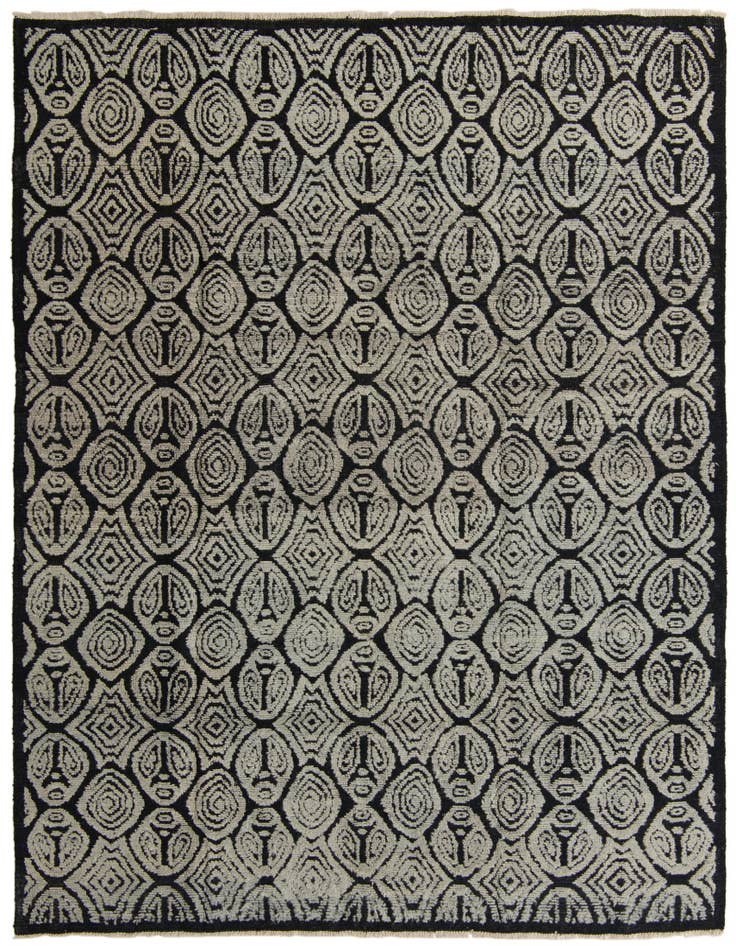Detail image of 8' 7 x 10' 4 Hand Knotted Darya Wool Rug