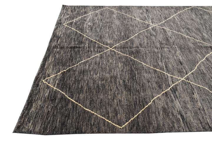 6' 5 x 10' Hand Knotted Darya Wool Rug