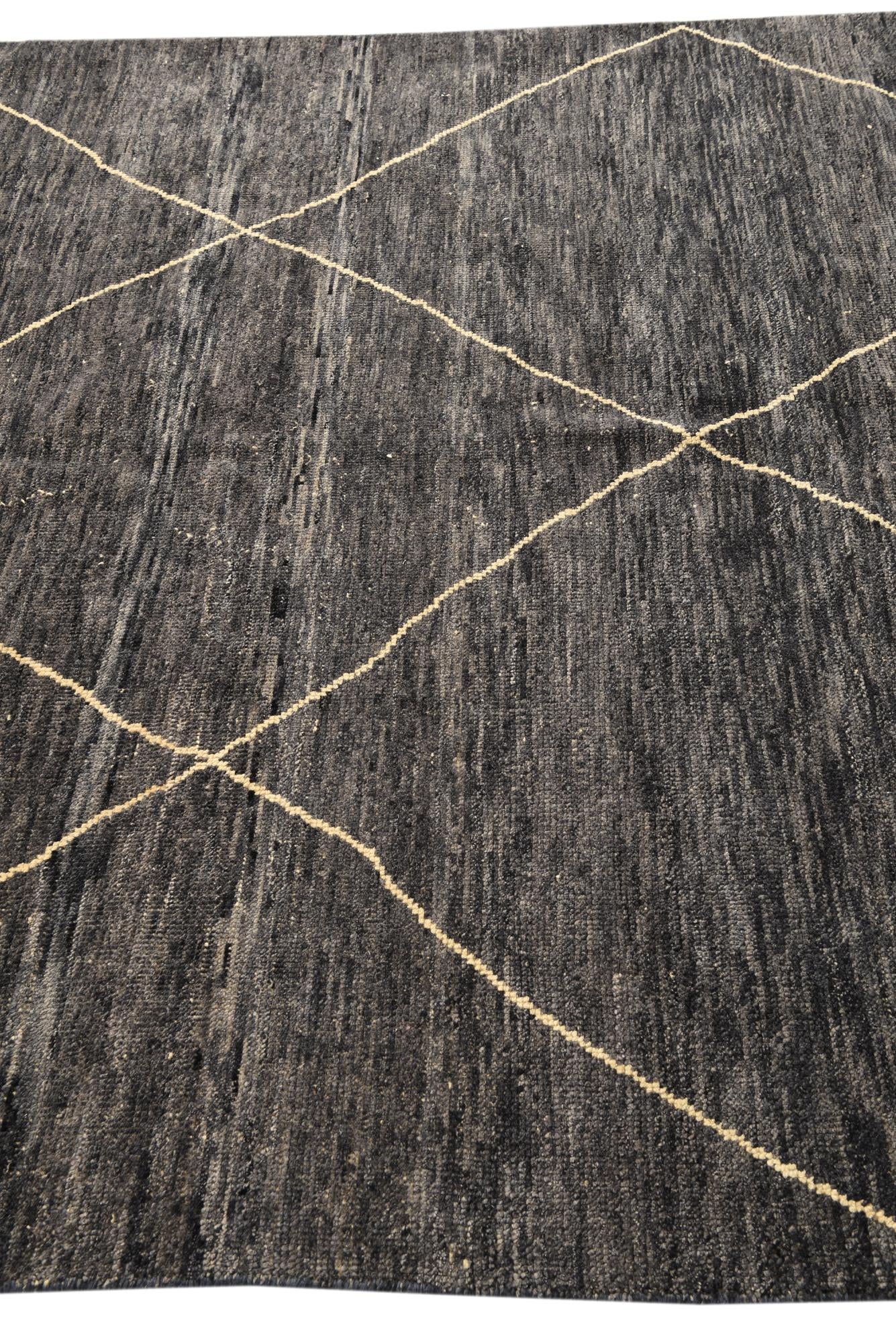 6' 5 x 10' Hand Knotted Darya Wool Rug