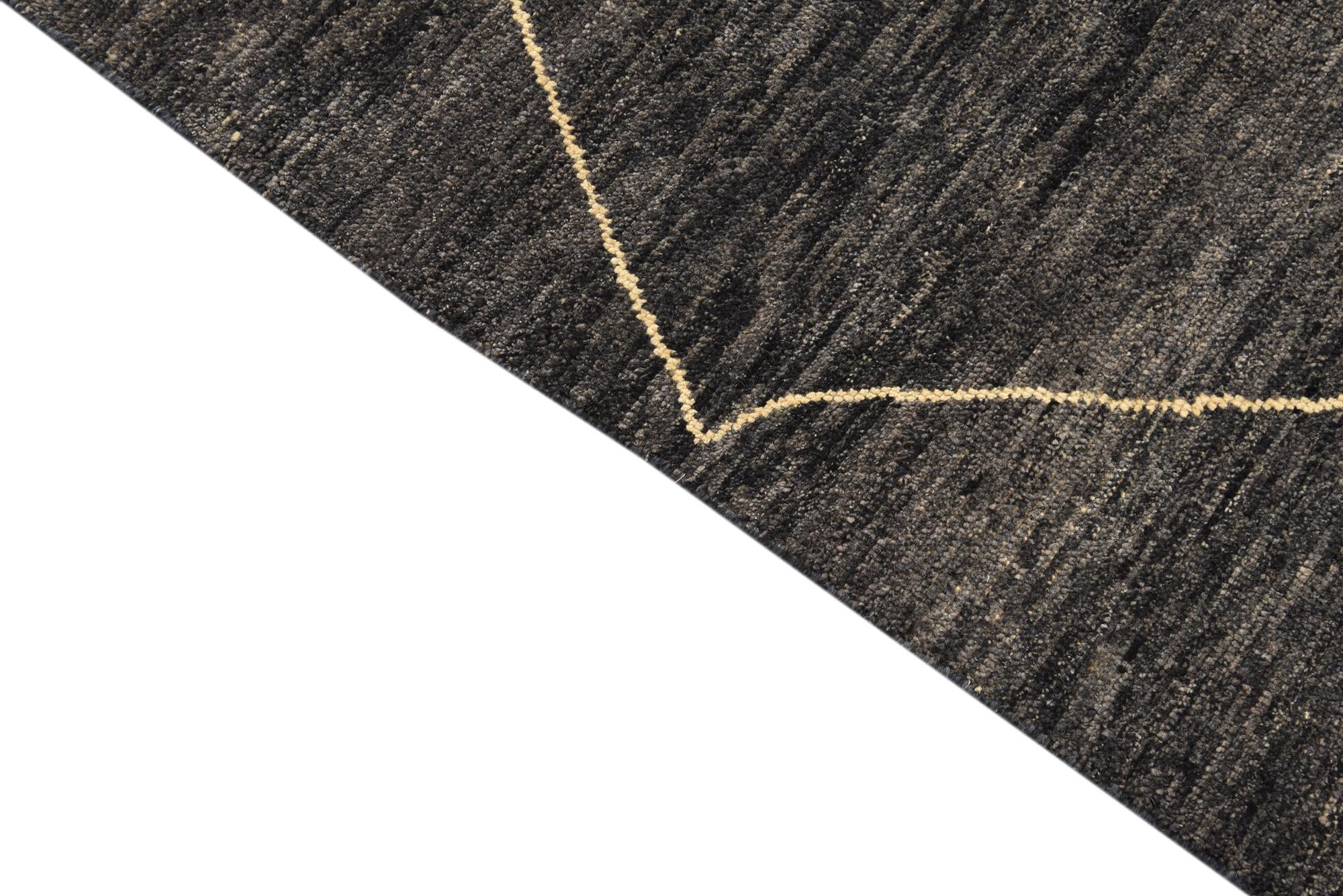 6' 5 x 10' Hand Knotted Darya Wool Rug