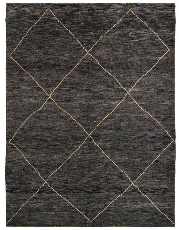 Detail image of 6' 5 x 10' Hand Knotted Darya Wool Rug