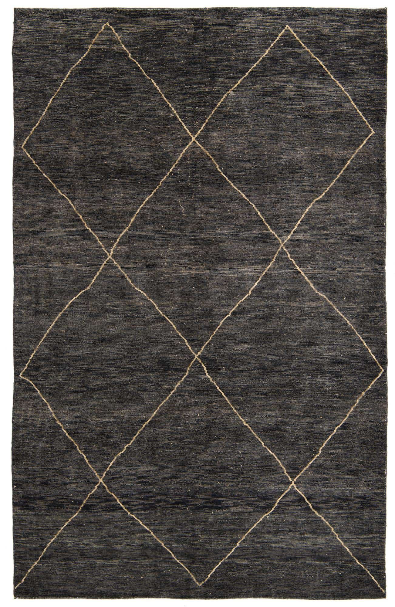 6' 5 x 10' Hand Knotted Darya Wool Rug