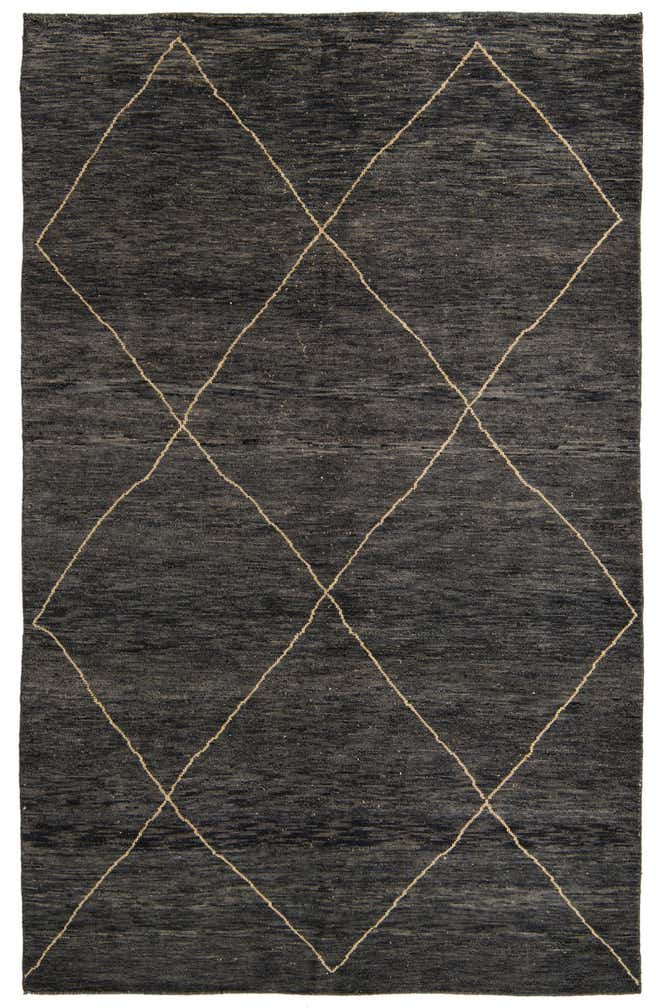 6' 5 x 10' Hand Knotted Darya Wool Rug