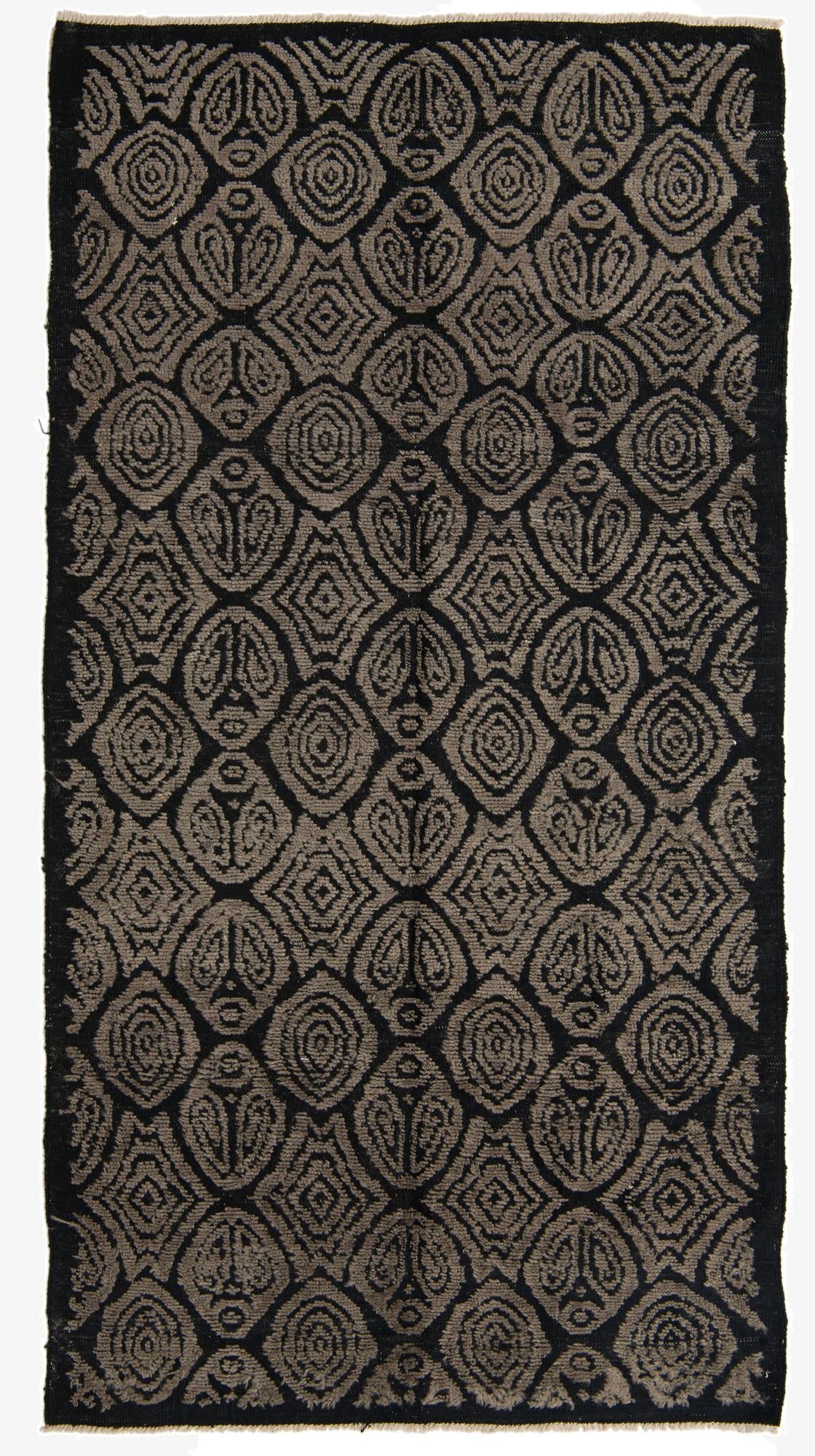 5' 4 x 9' 11  Hand Knotted Darya Wool Rug