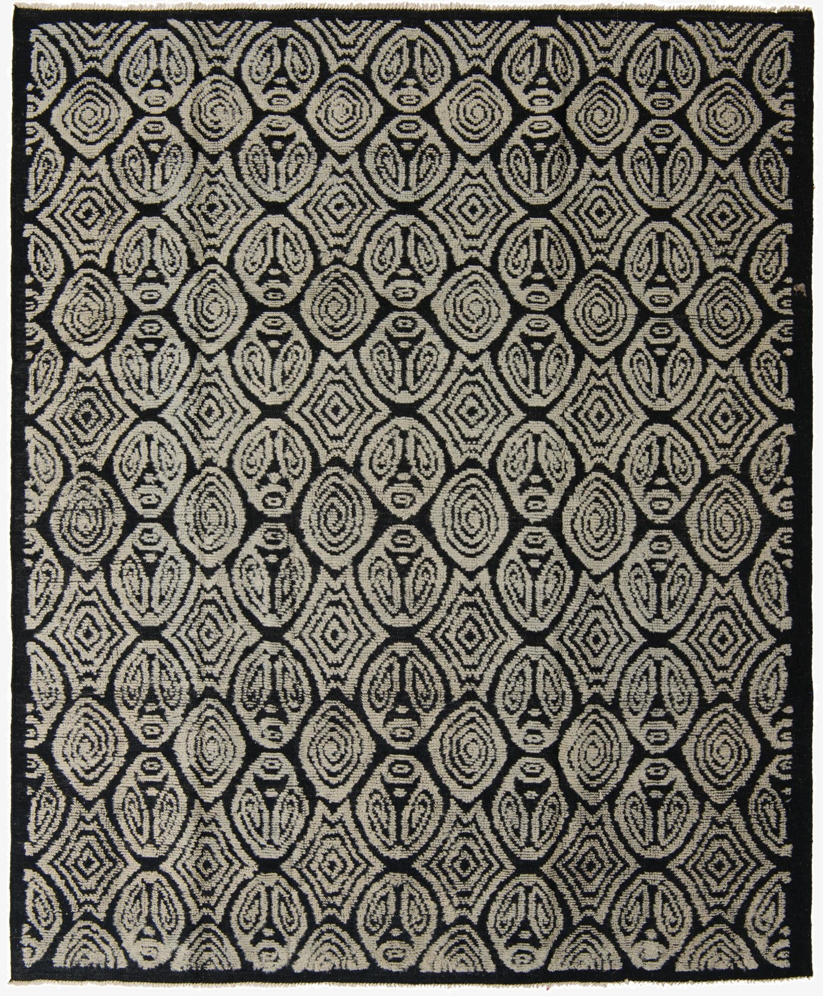 8' 6 x 10' 5  Hand Knotted Darya Wool Rug