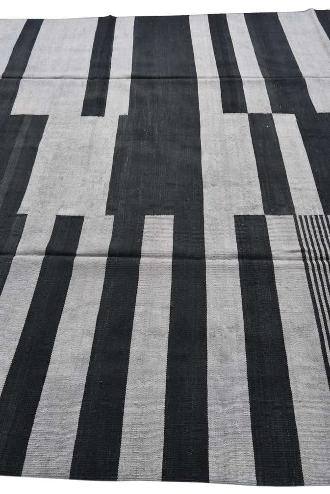 8' 3 x 11' 2 Hand Woven Kilim Modern Wool Rug
