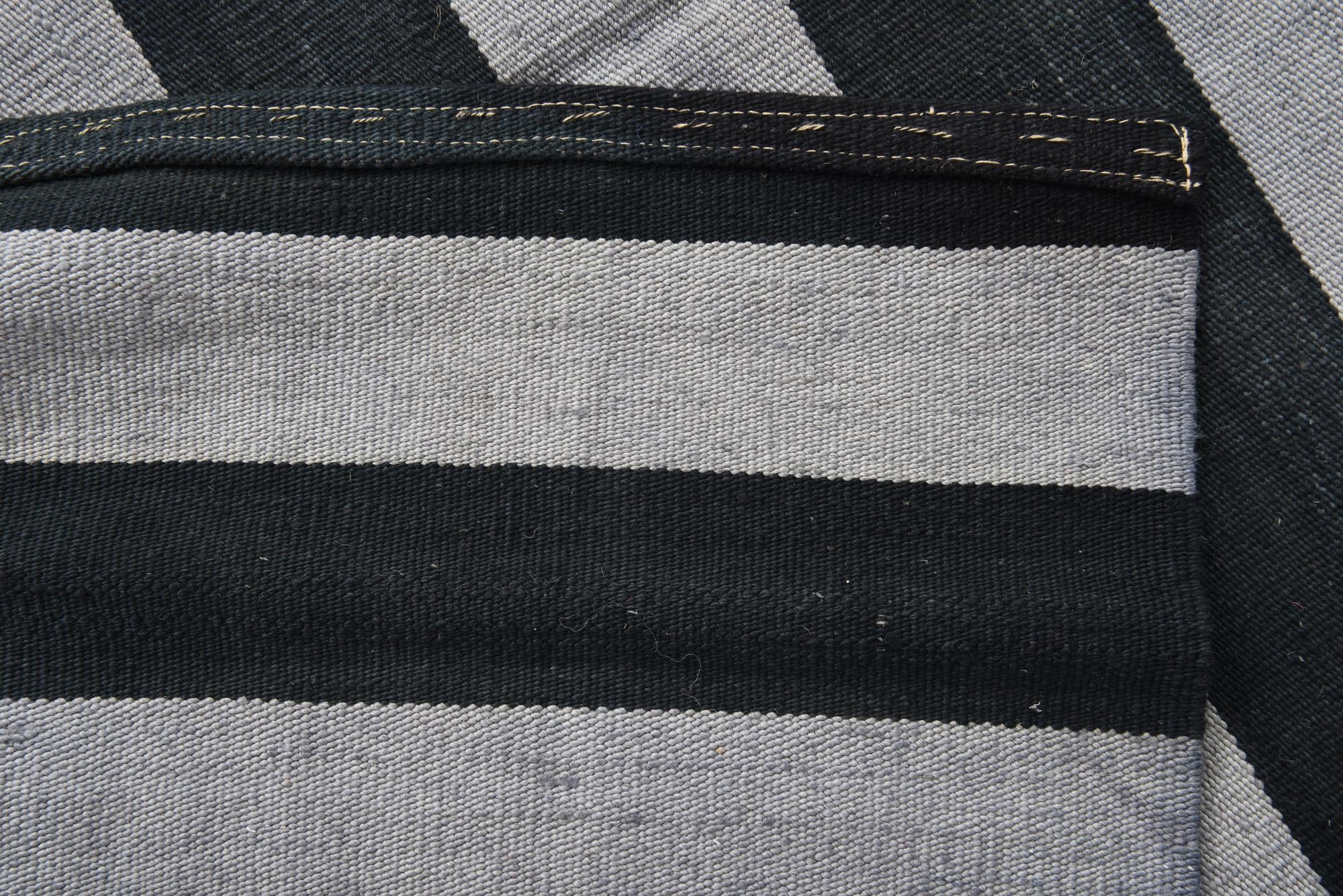 8' 3 x 11' 2 Hand Woven Kilim Modern Wool Rug