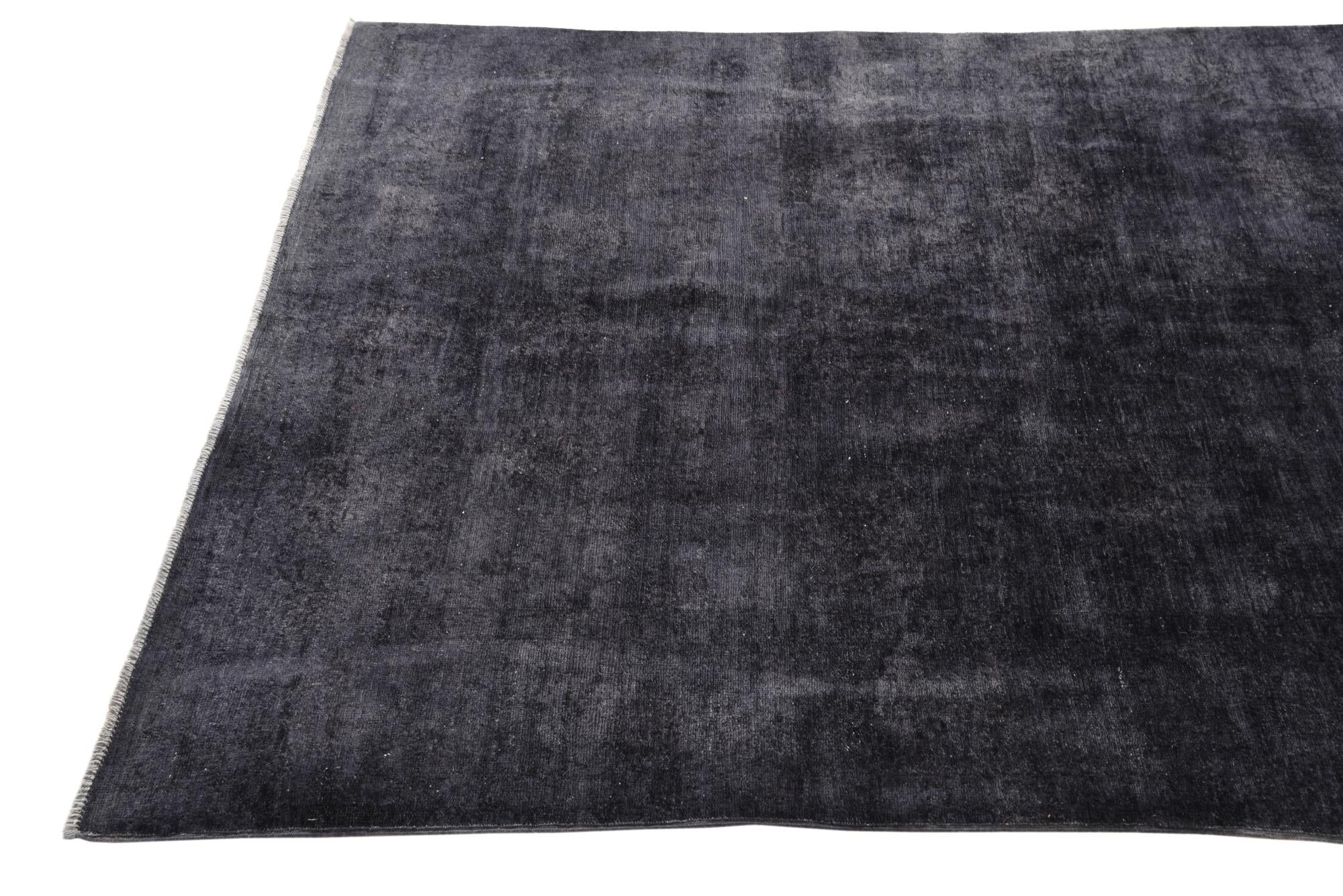 4' 11 x 6' 5 Hand Knotted Over-Dyed Ziegler Rug