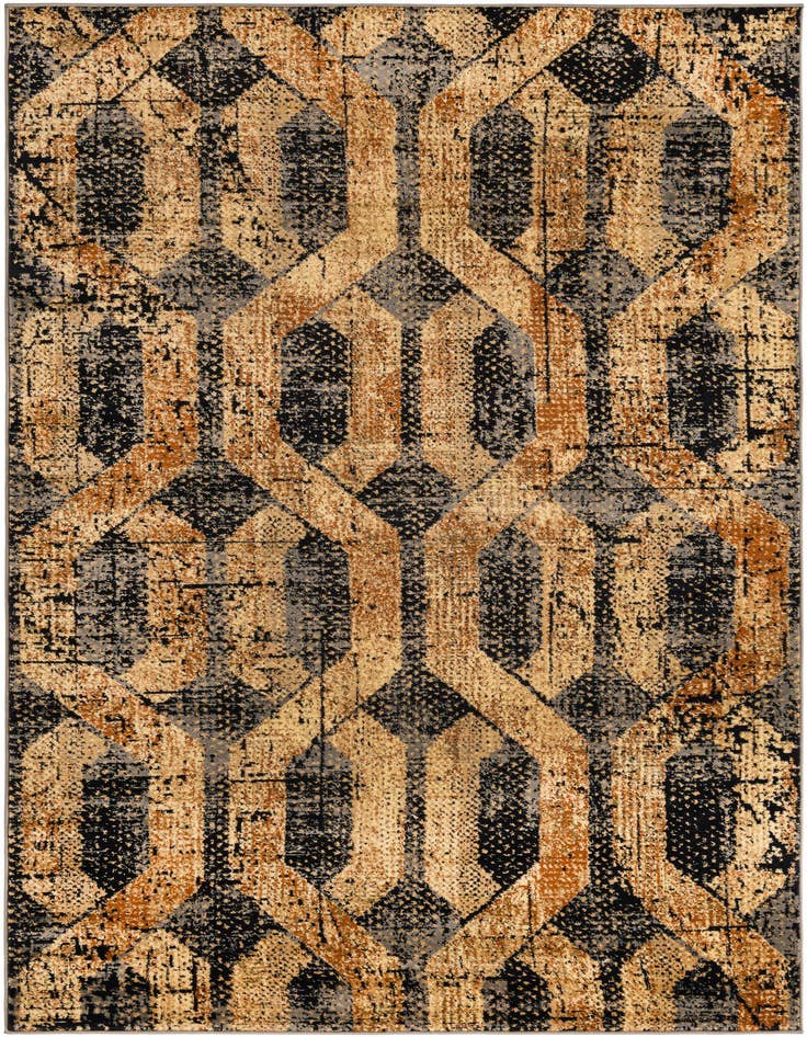 Detail image of 5' 3 x 8' Saturn Rug