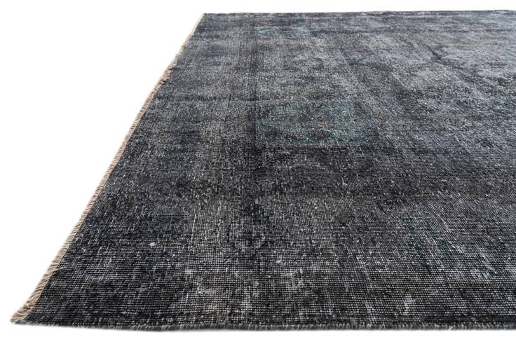 Detail image of 9' 2 x 12' Hand Knotted Ultra Vintage Persian Wool Rug