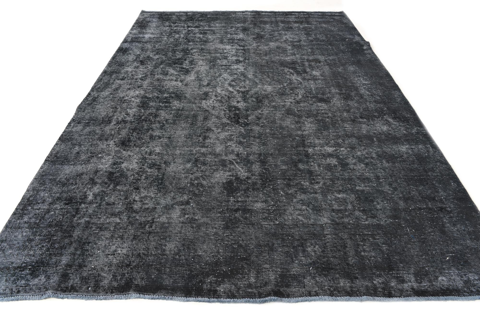 8' x 11' 6 Hand Knotted Ultra Vintage Persian Wool Rug