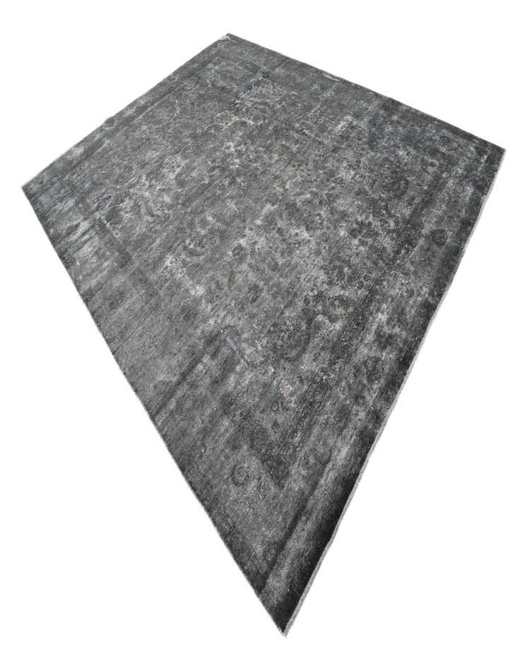 Detail image of 9' 8 x 12' 4  Hand Knotted Ultra Vintage Persian Wool Rug