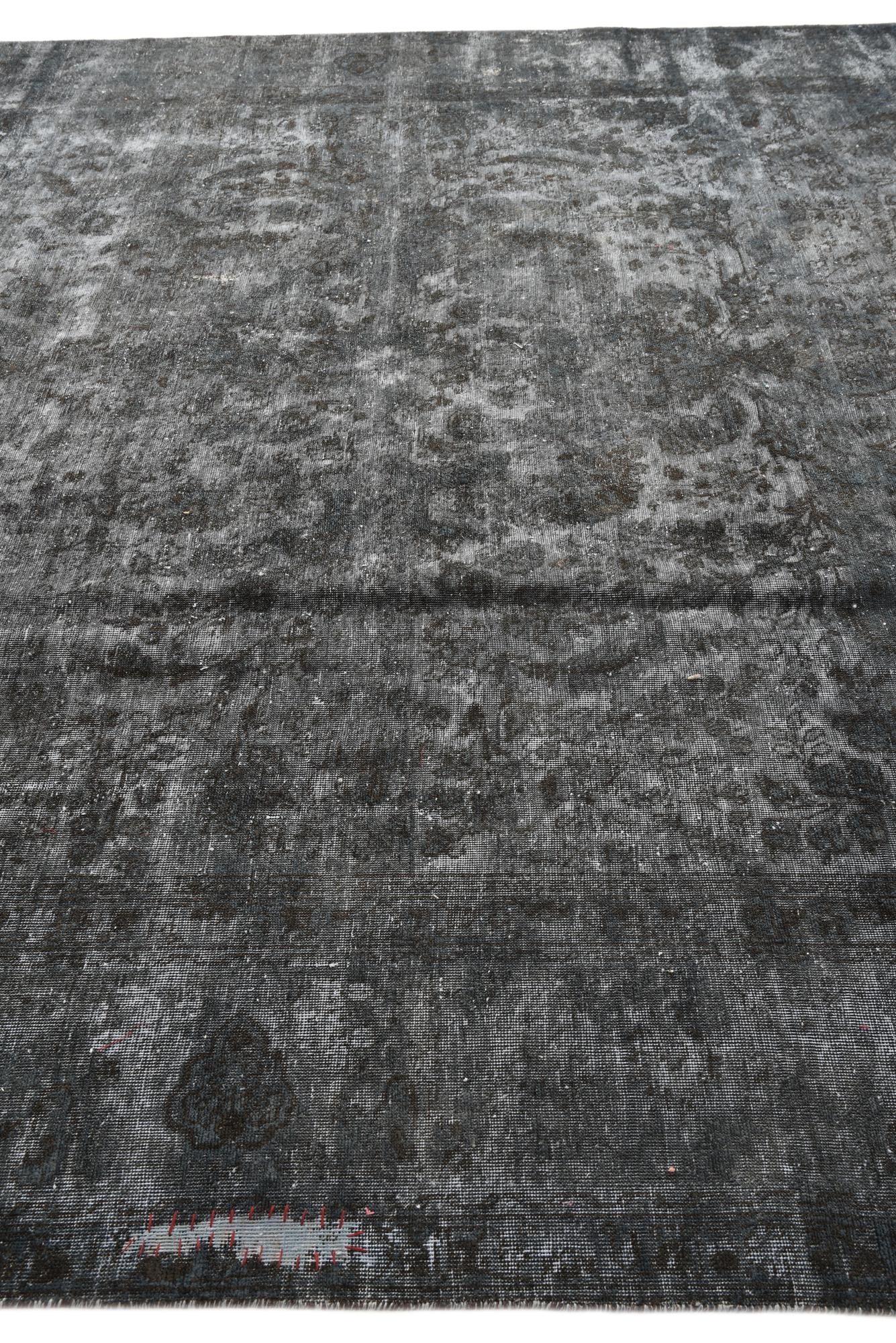 9' 8 x 12' 4 Hand Knotted Ultra Vintage Persian Wool Rug