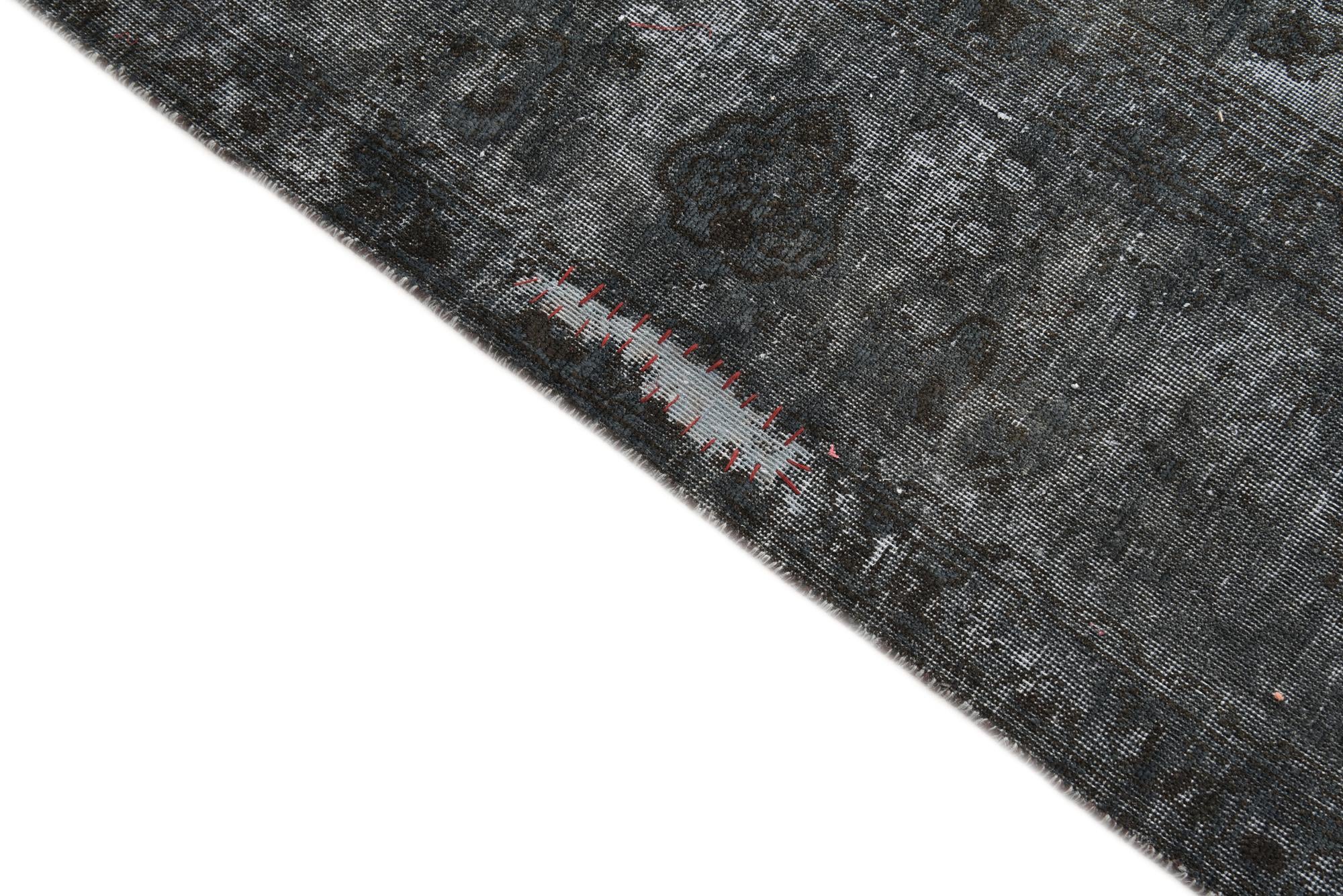 9' 8 x 12' 4 Hand Knotted Ultra Vintage Persian Wool Rug