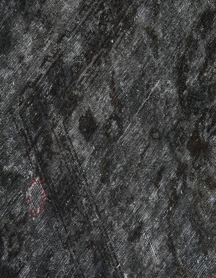 Detail image of 9' 8 x 12' 4  Hand Knotted Ultra Vintage Persian Wool Rug