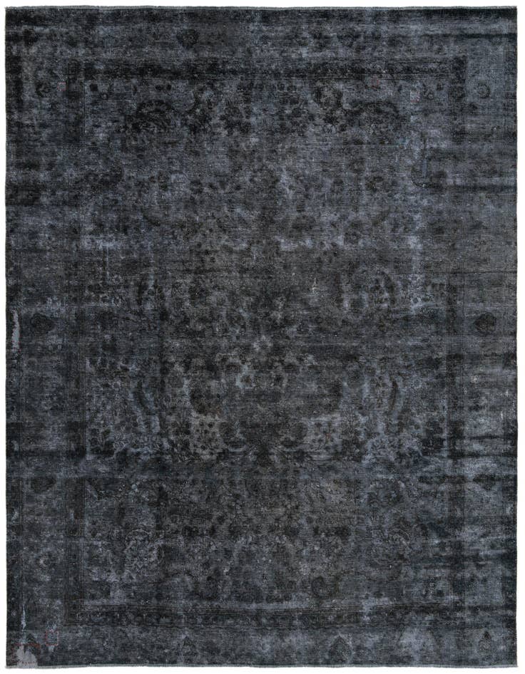 Detail image of 9' 8 x 12' 4 Hand Knotted Ultra Vintage Persian Wool Rug