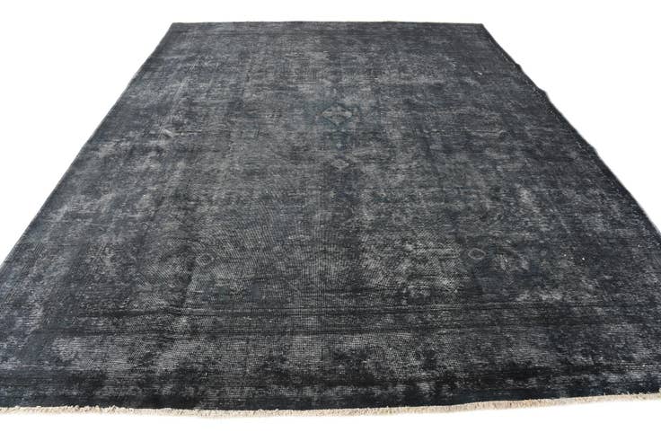 Detail image of 9' 8 x 12' 7 Hand Knotted Ultra Vintage Persian Wool Rug