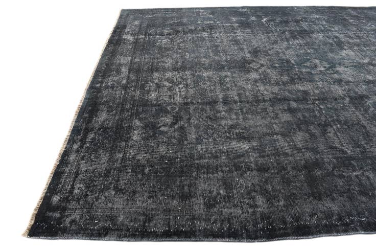 Detail image of 9' 8 x 12' 7 Hand Knotted Ultra Vintage Persian Wool Rug