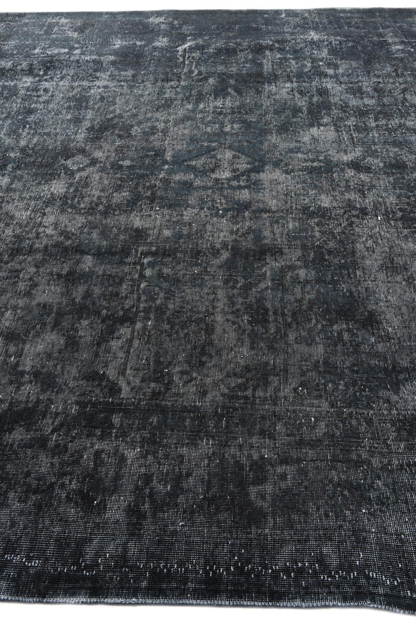 9' 8 x 12' 7 Hand Knotted Ultra Vintage Persian Wool Rug