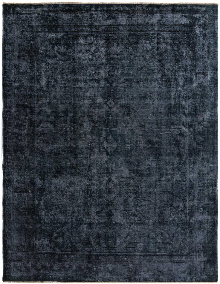 Detail image of 9' 8 x 12' 7 Hand Knotted Ultra Vintage Persian Wool Rug