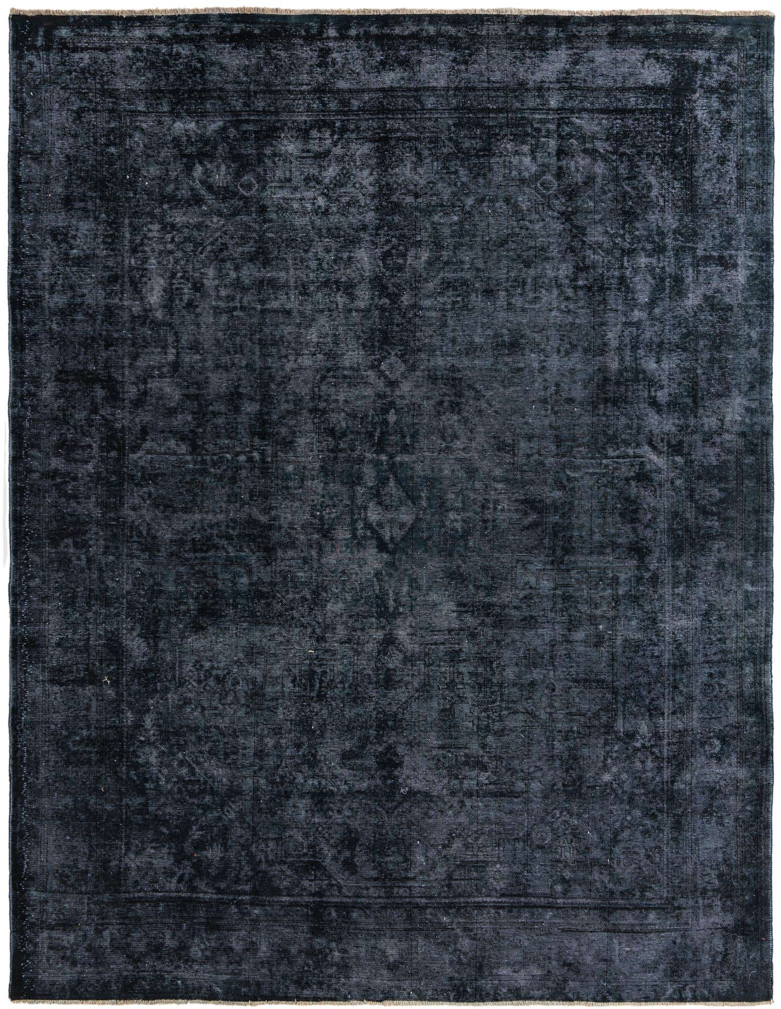 9' 8 x 12' 7 Hand Knotted Ultra Vintage Persian Wool Rug