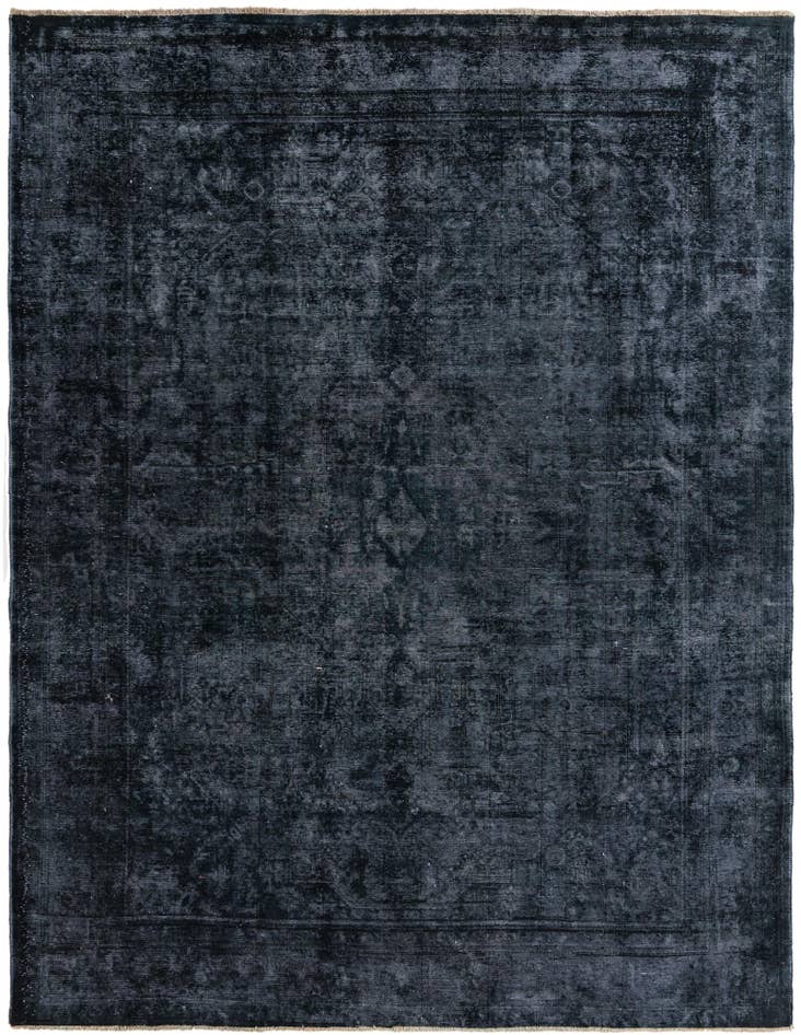 Detail image of 9' 8 x 12' 7 Hand Knotted Ultra Vintage Persian Wool Rug