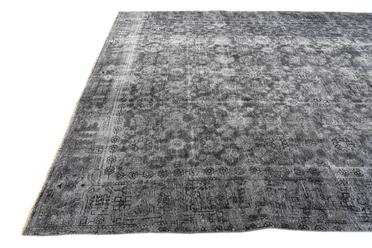 Detail image of 9' x 12' 8 Hand Knotted Ultra Vintage Persian Wool Rug