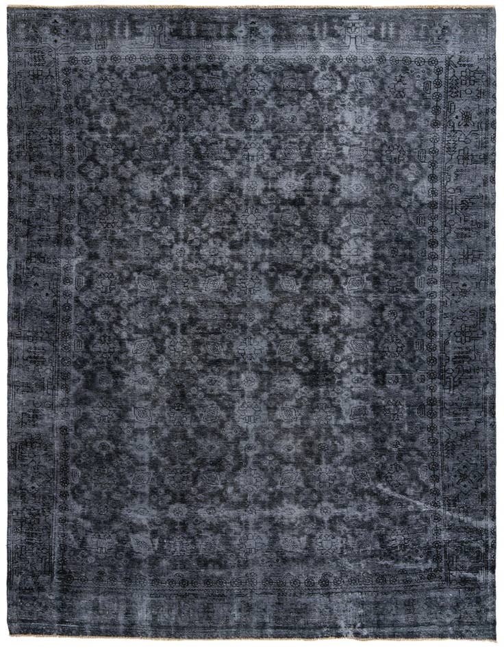 Detail image of 9' x 12' 8 Hand Knotted Ultra Vintage Persian Wool Rug