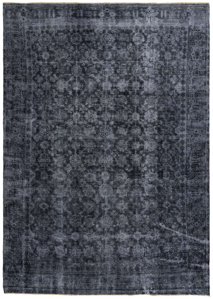 9' x 12' 8 Hand Knotted Ultra Vintage Persian Wool Rug