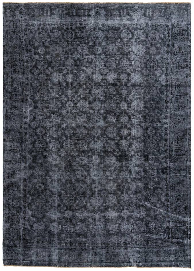 Detail image of 9' x 12' 8 Hand Knotted Ultra Vintage Persian Wool Rug