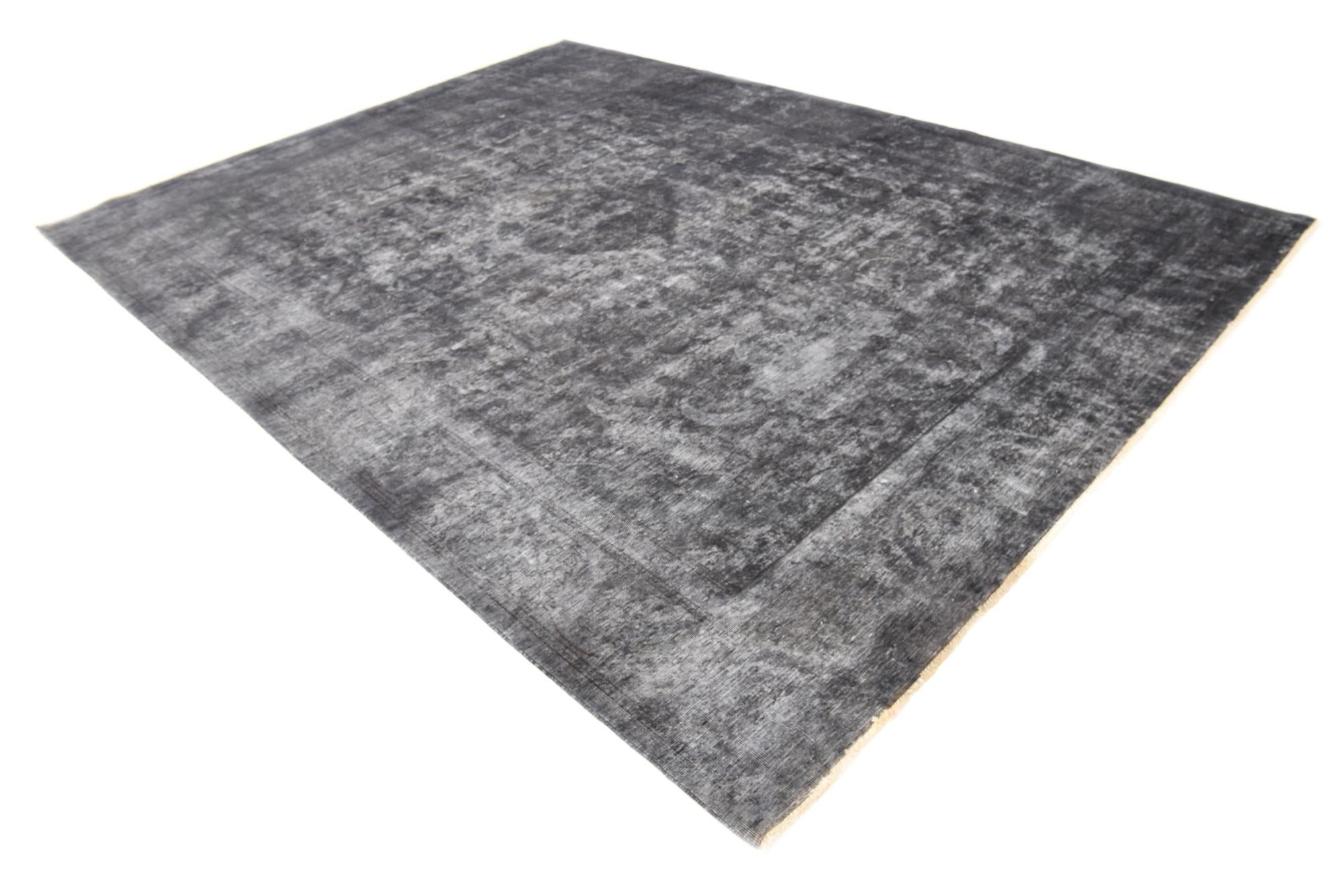 9' 4 x 12' 8 Hand Knotted Ultra Vintage Persian Wool Rug
