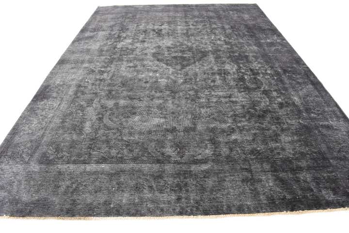 9' 4 x 12' 8 Hand Knotted Ultra Vintage Persian Wool Rug