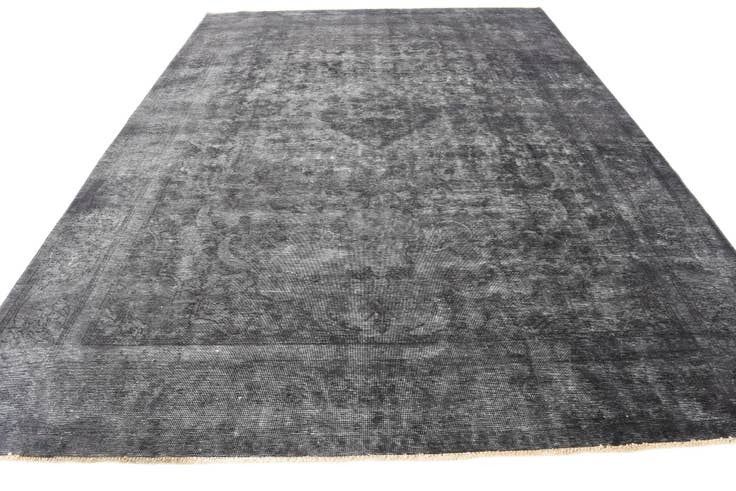 Detail image of 9' 4 x 12' 8 Hand Knotted Ultra Vintage Persian Wool Rug