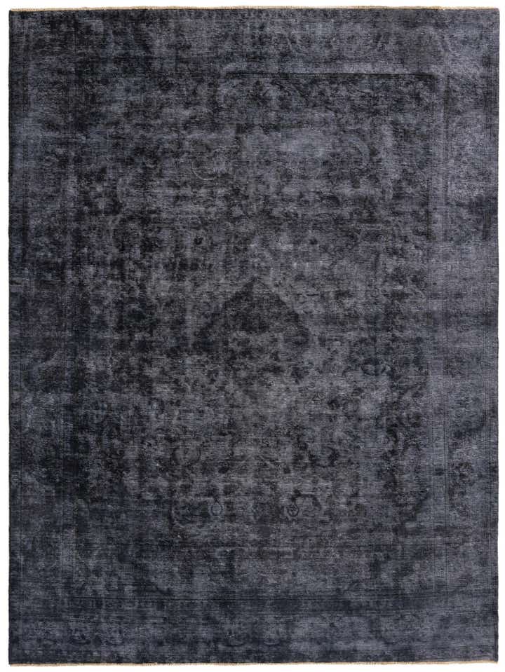 9' 4 x 12' 8 Hand Knotted Ultra Vintage Persian Wool Rug