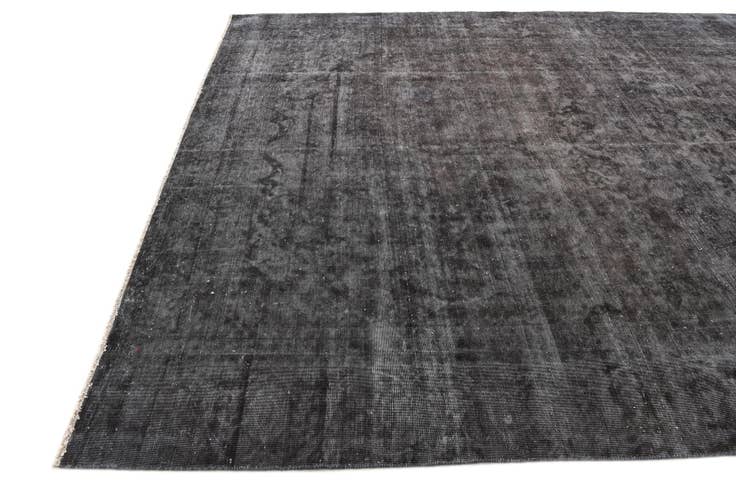 Detail image of 8' 10 x 11' 5 Hand Knotted Ultra Vintage Persian Wool Rug