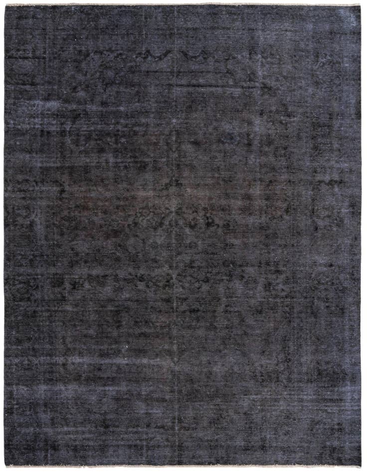 Detail image of 8' 10 x 11' 5 Hand Knotted Ultra Vintage Persian Wool Rug