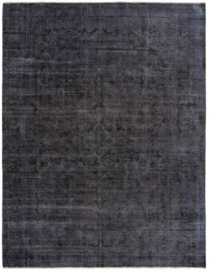 Detail image of 8' 10 x 11' 5 Hand Knotted Ultra Vintage Persian Wool Rug