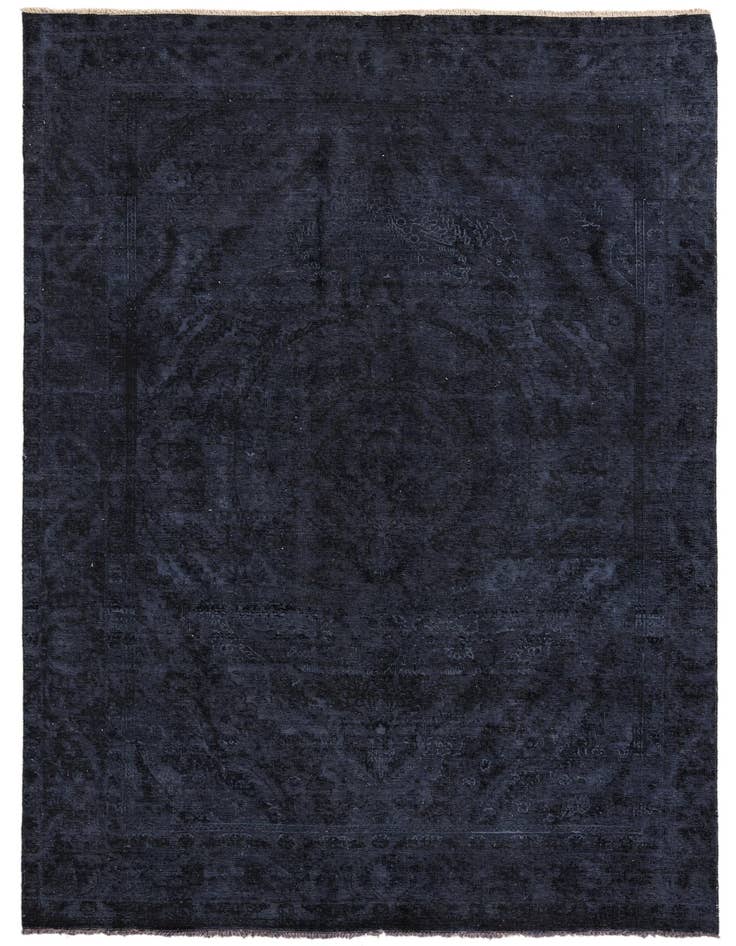 Detail image of 6' 5 x 9' 7 Hand Knotted Ultra Vintage Persian Wool Rug