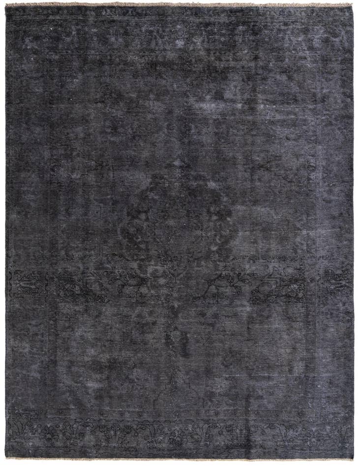 Detail image of 9' 1 x 13' 1 Hand Knotted Ultra Vintage Persian Wool Rug