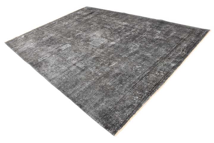 9' 5 x 12' 8 Hand Knotted Ultra Vintage Persian Wool Rug