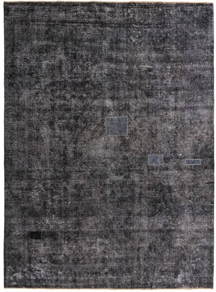 Detail image of 9' 5 x 12' 8 Hand Knotted Ultra Vintage Persian Wool Rug