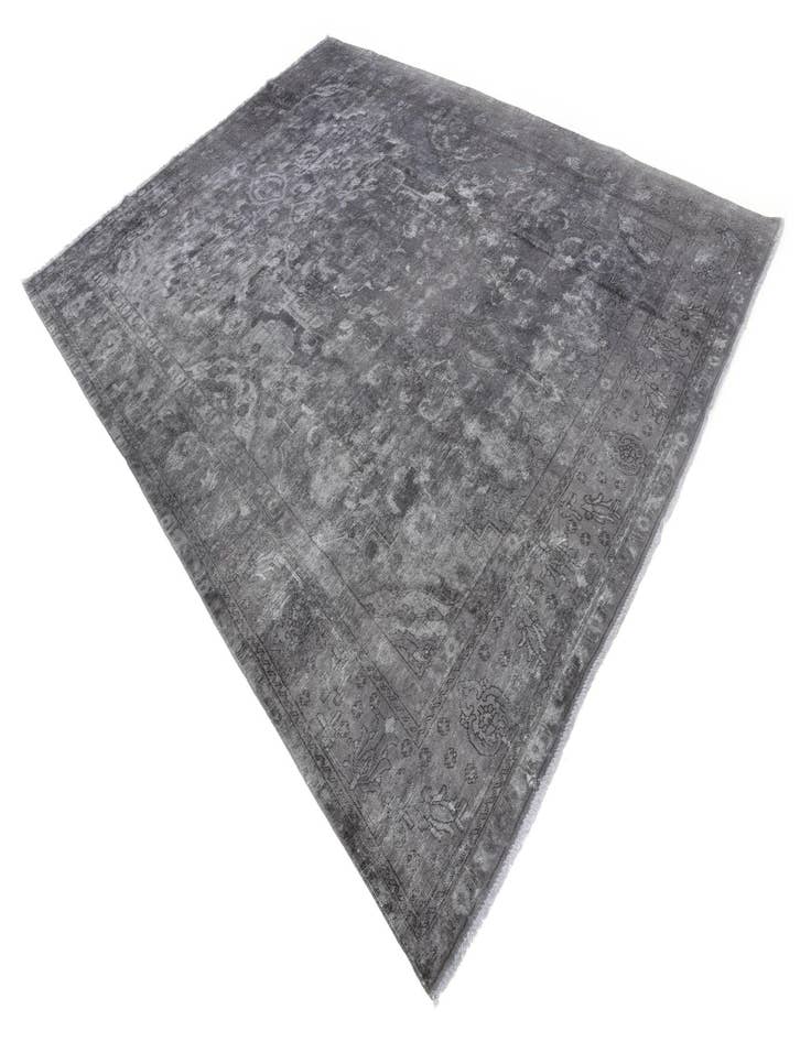 Detail image of 9' 8 x 13'  Hand Knotted Ultra Vintage Persian Wool Rug