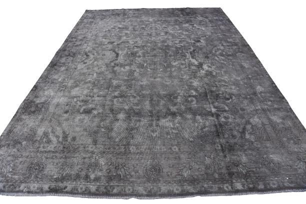 9' 8 x 13' Hand Knotted Ultra Vintage Persian Wool Rug