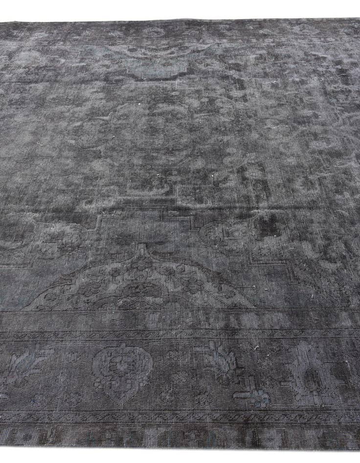 Detail image of 9' 8 x 13'  Hand Knotted Ultra Vintage Persian Wool Rug