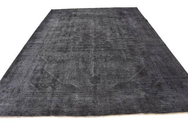 Detail image of 9' 7 x 12' 6 Hand Knotted Ultra Vintage Persian Wool Rug