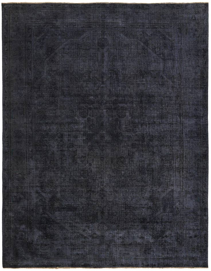 Detail image of 9' 7 x 12' 6 Hand Knotted Ultra Vintage Persian Wool Rug