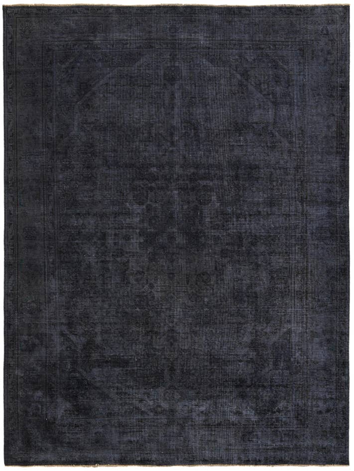 Detail image of 9' 7 x 12' 6 Hand Knotted Ultra Vintage Persian Wool Rug