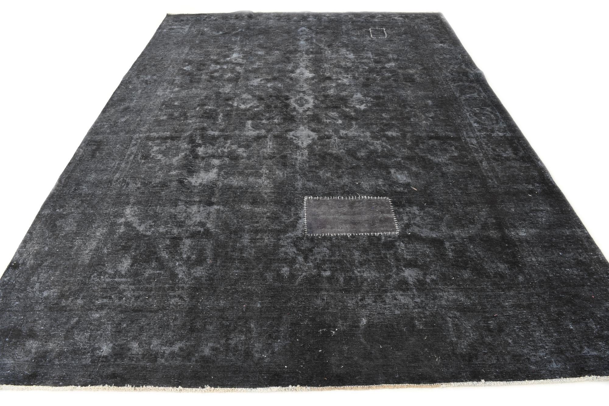 8' 9 x 12' 1 Hand Knotted Ultra Vintage Persian Wool Rug