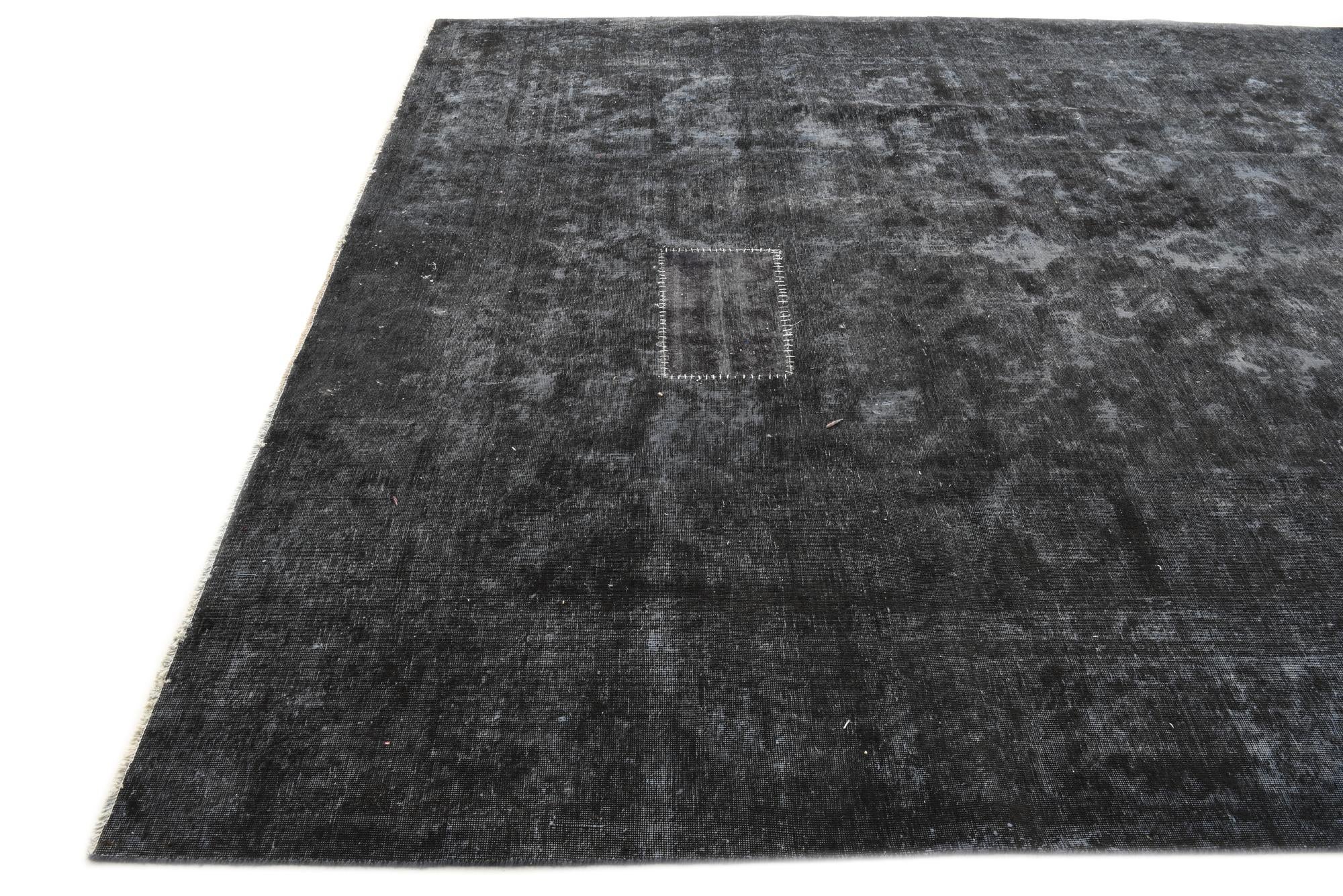 8' 9 x 12' 1 Hand Knotted Ultra Vintage Persian Wool Rug
