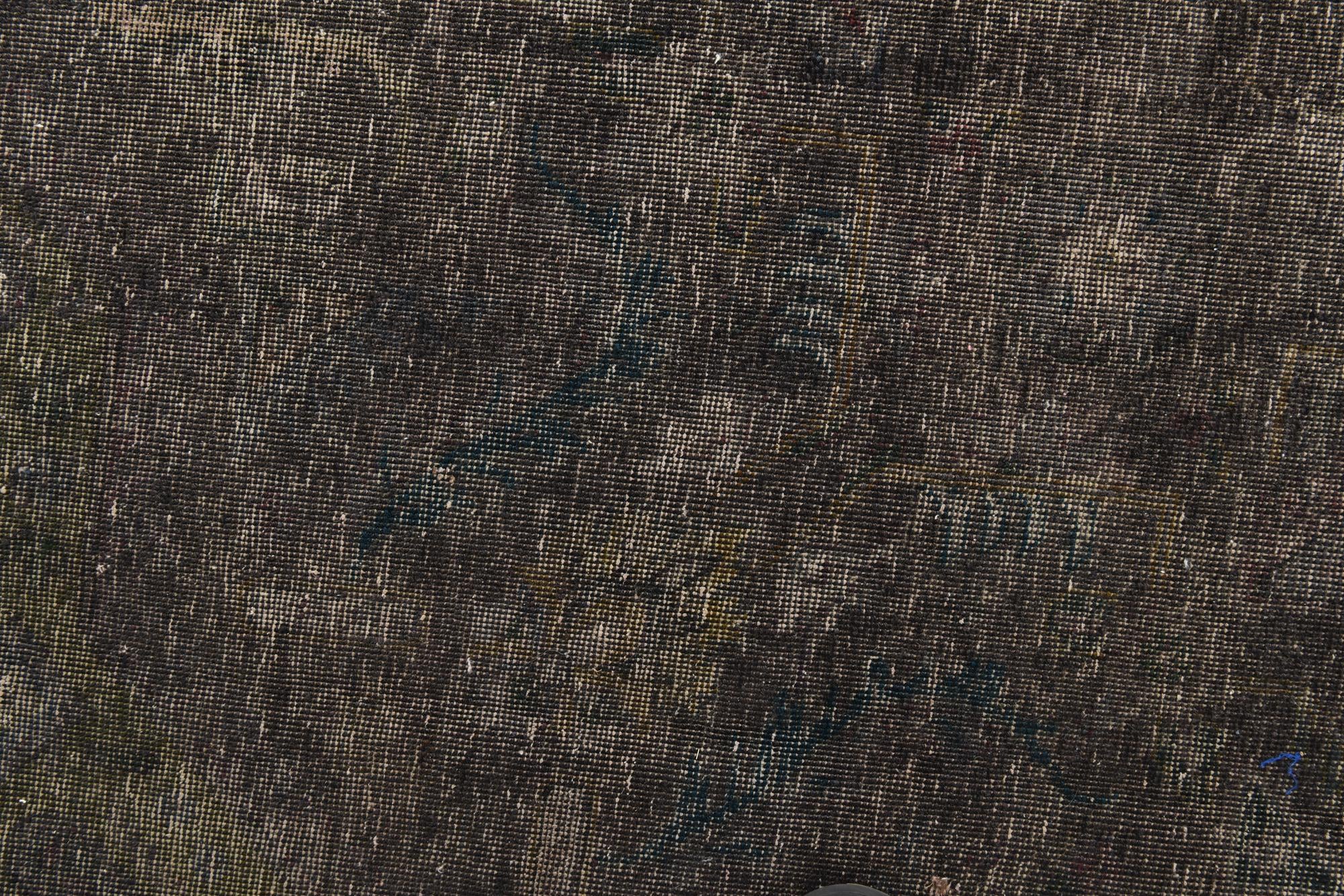 9' 8 x 13' Hand Knotted Ultra Vintage Persian Wool Rug